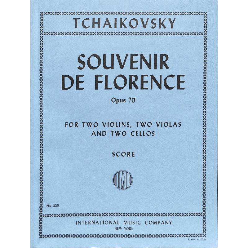 Titelbild für IMC 325 - SOUVENIR DE FLORENCE OP 70