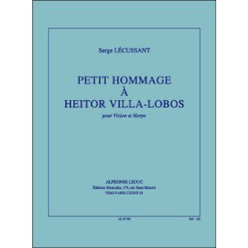 Titelbild für AL 29769 - PETIT HOMMAGE A HEITOR VILLA LOBOS