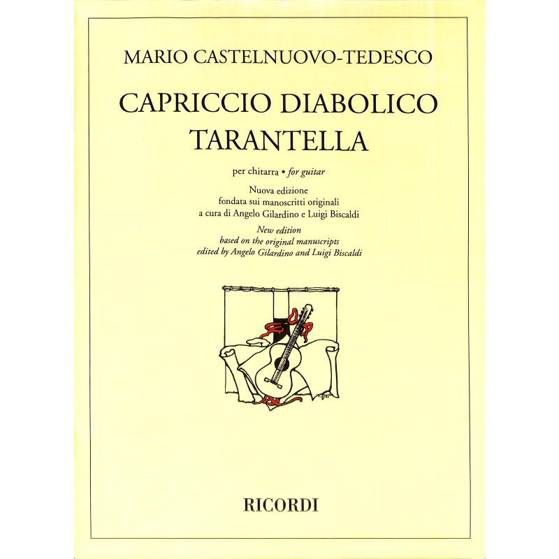Titelbild für NR 139620 - CAPRICCIO DIABOLICO ET TARANTELLA