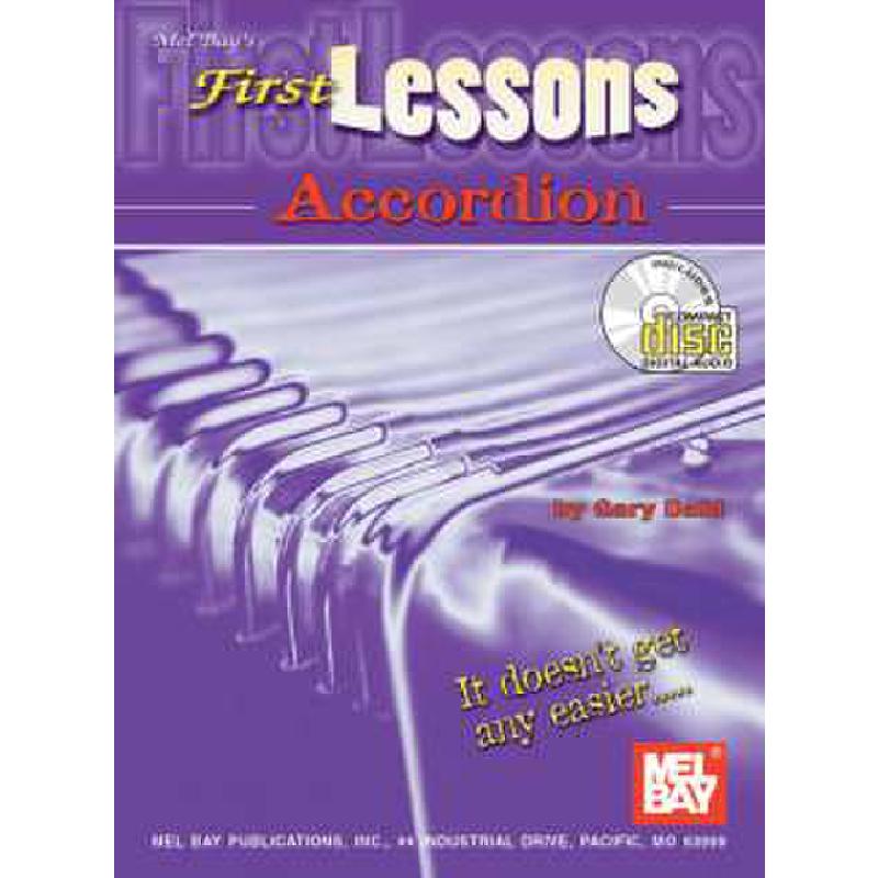 Titelbild für MLB 99927M - First lessons accordion