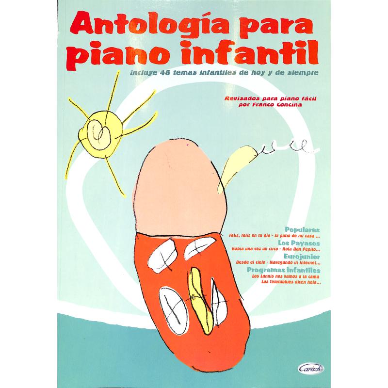 Titelbild für ML 2716 - ANTOLOGIA PARA PIANO INFANTIL