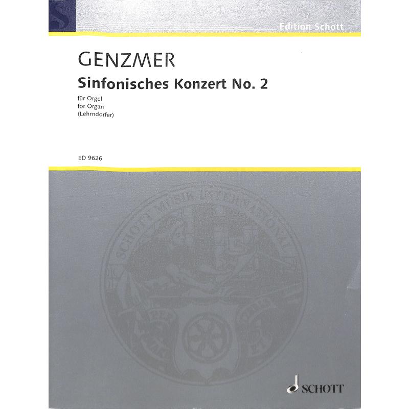 Titelbild für ED 9626 - SINFONISCHES KONZERT 2