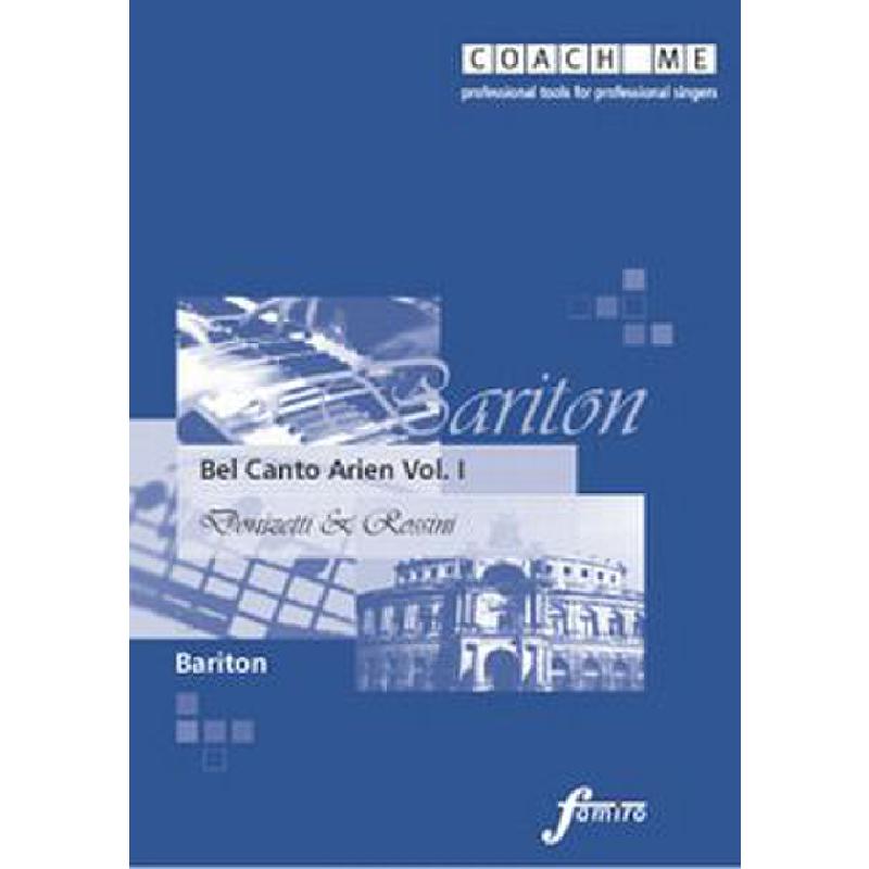 Titelbild für FMMS 80-05 - BEL CANTO ARIEN 1 - BARITON