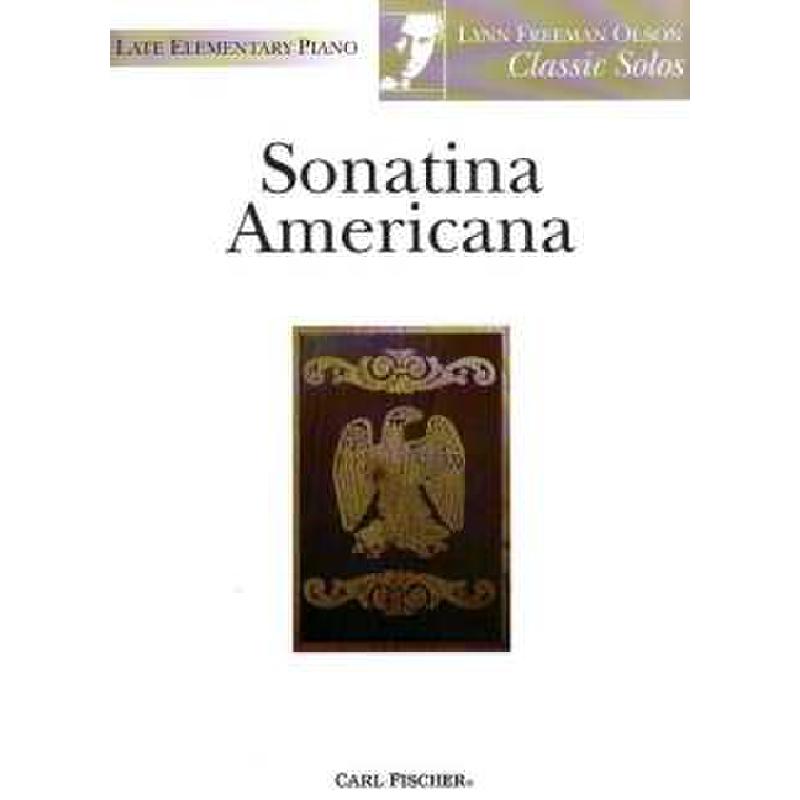 Titelbild für CF -P3283 - SONATINA AMERICANA