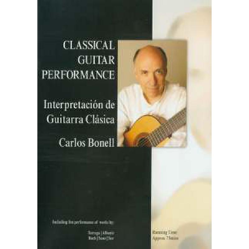 Titelbild für MB -DYDV1 - CLASSICAL GUITAR PERFORMANCE