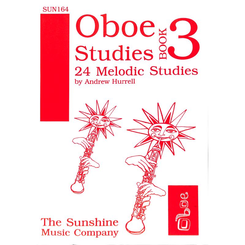 Titelbild für SUN 164 - OBOE STUDIES 3 - 24 MELODIC STUDIES