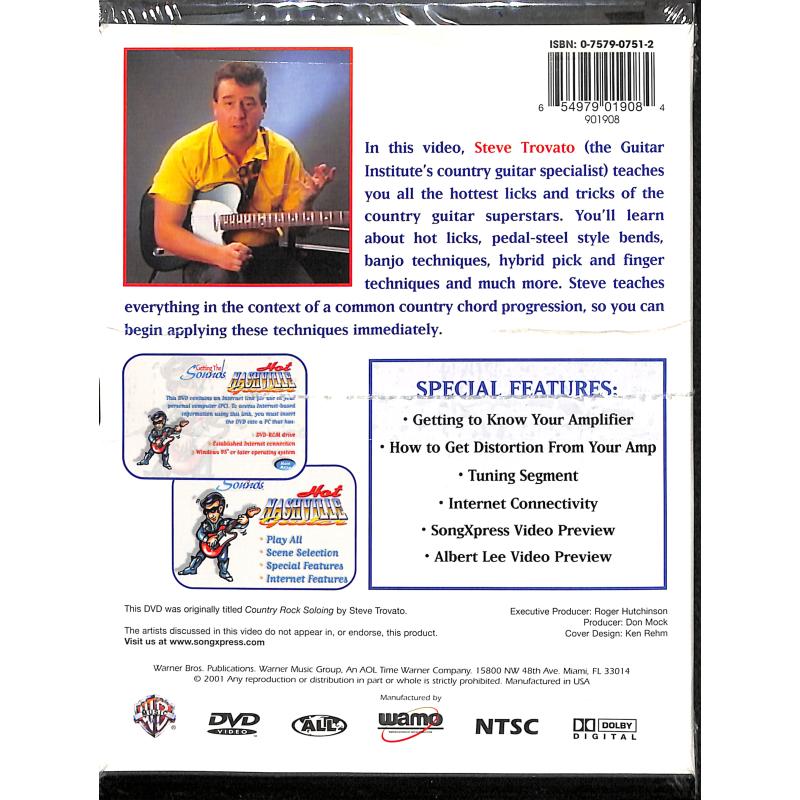 Notenbild für DVD 901908 - HOT NASHVILLE GUITAR