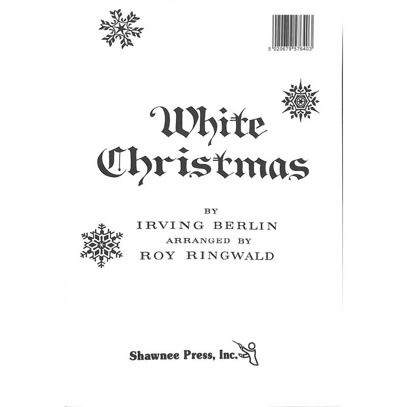 Titelbild für SHAWNEE -C0219 - WHITE CHRISTMAS