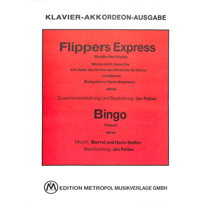 Titelbild für METEMB 849-850 - FLIPPERS EXPRESS + BINGO