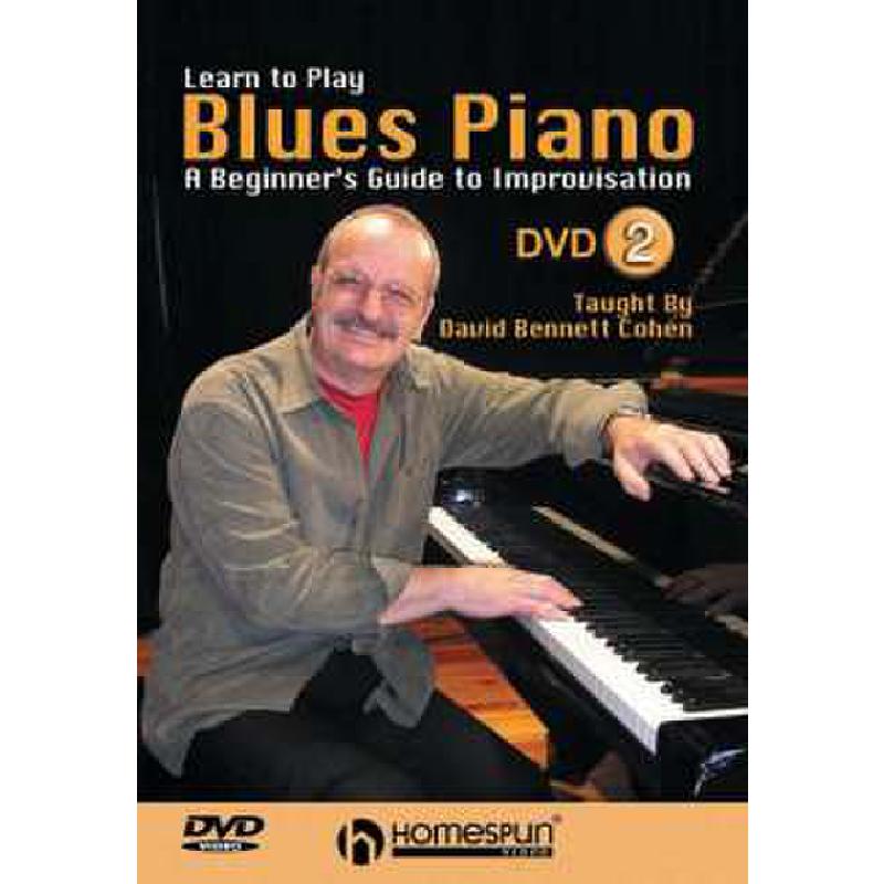 Titelbild für HL 641761 - LEARN TO PLAY BLUES PIANO 2