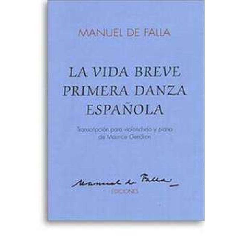 Titelbild für UMF 1024 - LA VIDA BREVE PRIMERA DANZA ESPANOLA