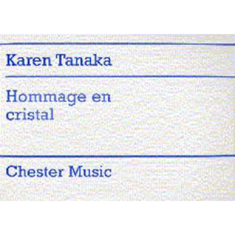 Titelbild für CH 61165 - HOMMAGE EN CRISTAL