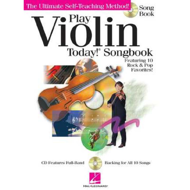 Titelbild für HL 701700 - PLAY VIOLIN TODAY - SONGBOOK