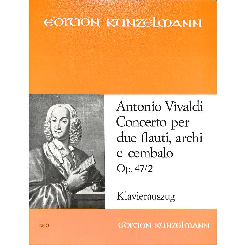 Titelbild für GM 78 - CONCERTO GROSSO C-DUR OP 47/2 -