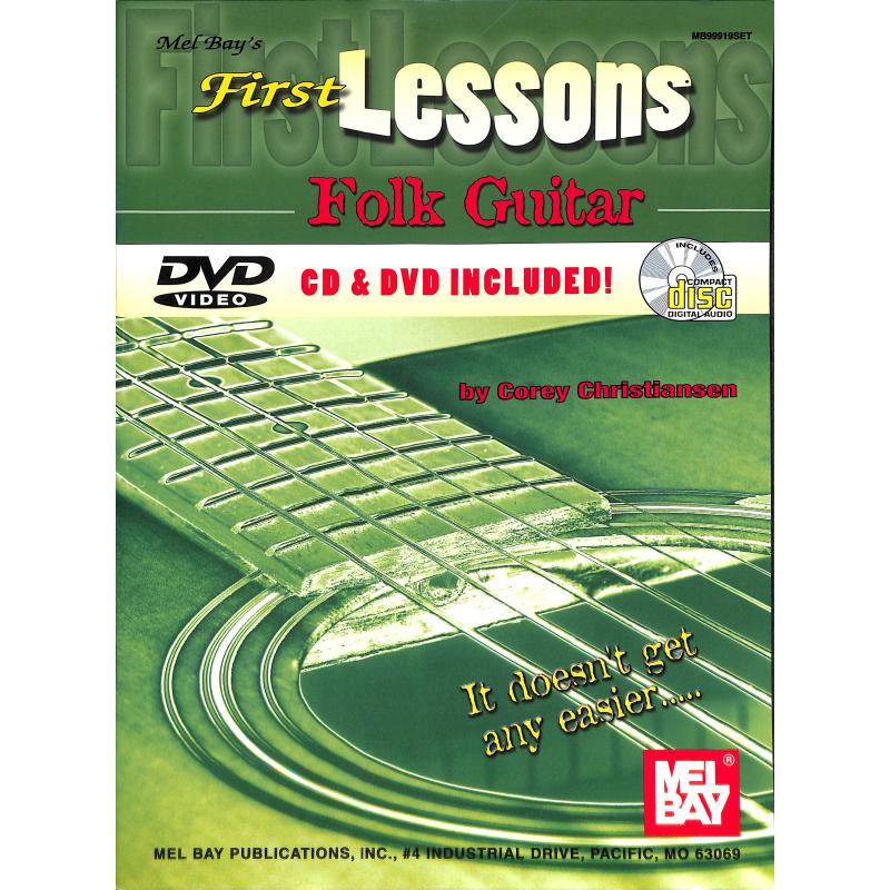 Titelbild für MB 99919BCD - FIRST LESSONS - FOLK GUITAR