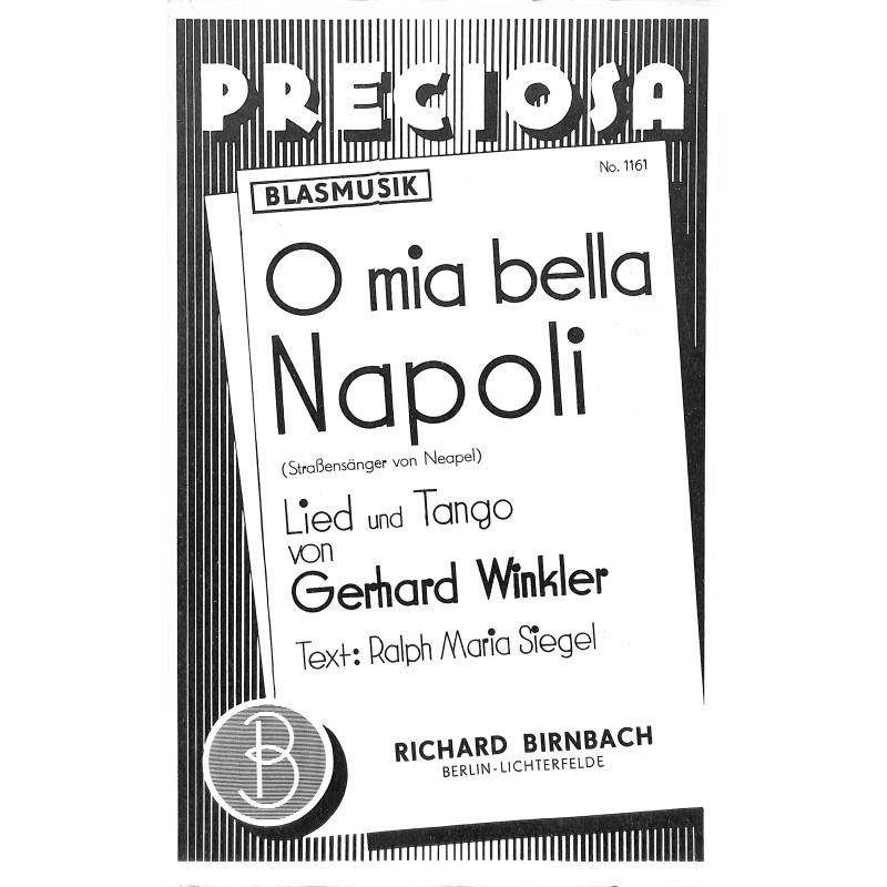 Titelbild für BB 1161 - O MIA BELLA NAPOLI