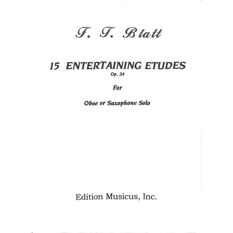 Titelbild für MUSICUS 4937 - 15 ENTERTAINING ETUDES