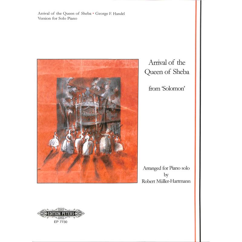 Titelbild für EP 7730 - ANKUNFT DER KOENIGIN VON SABA (AUS SALOMON)