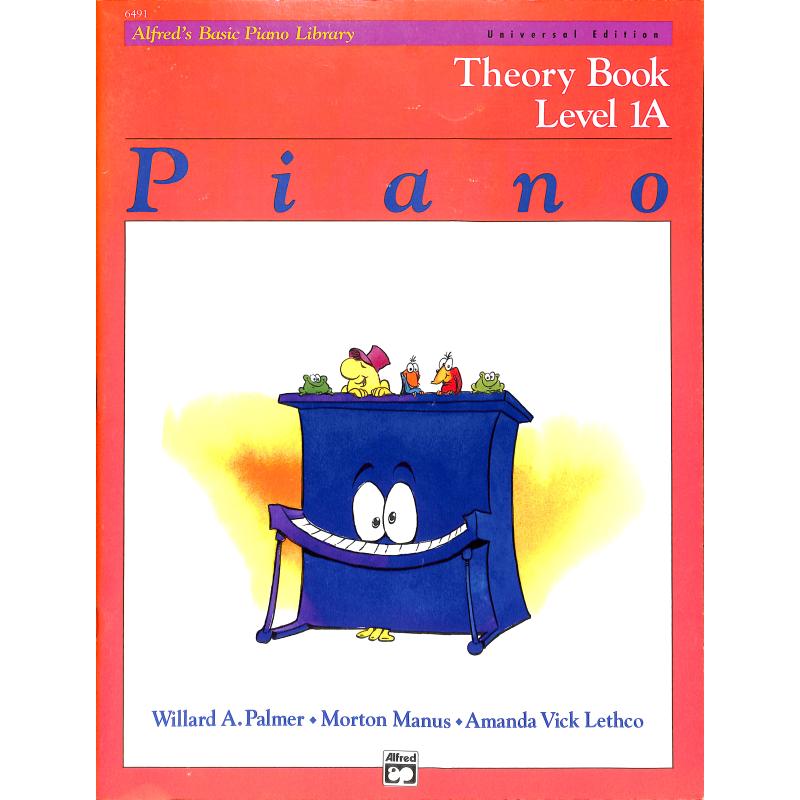 Titelbild für ALF 6491 - BASIC PIANO LIBRARY THEORY BOOK 1A