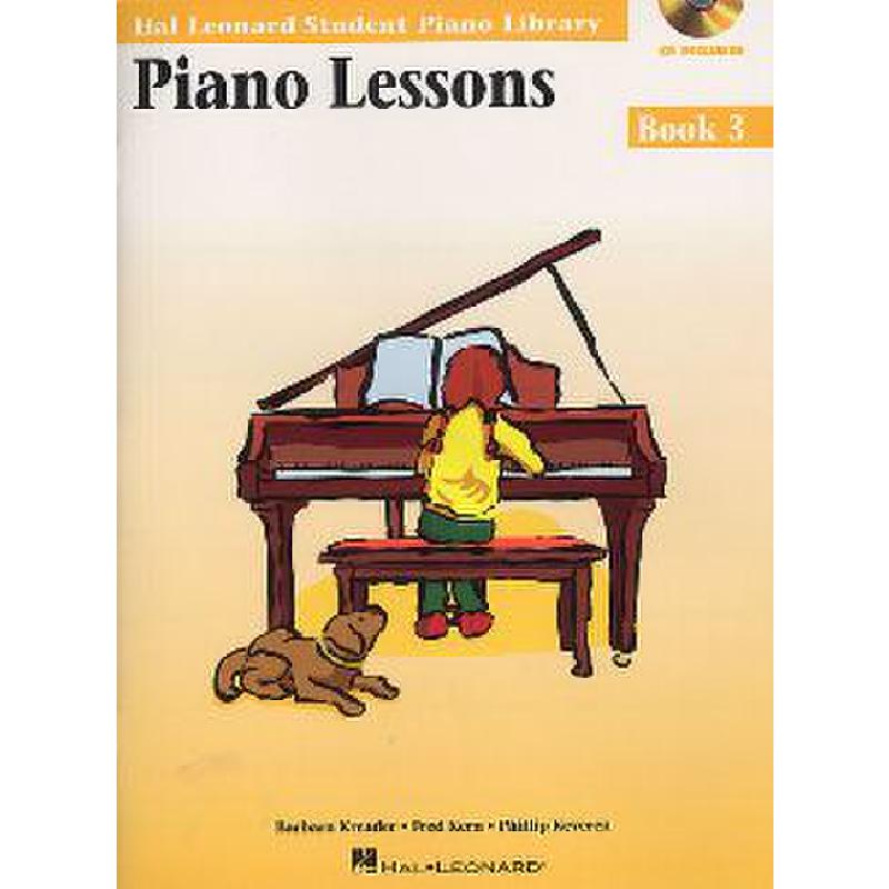 Titelbild für HL 298067 - PIANO LESSONS 3