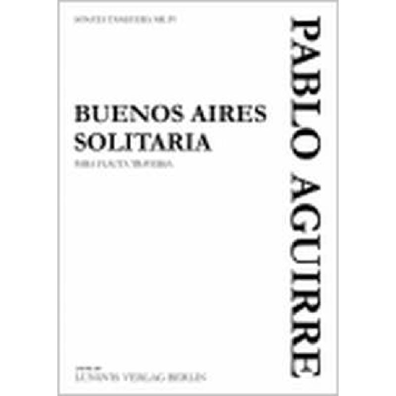 Titelbild für LVB -PA089 - BUENOS AIRES SOLITARIA