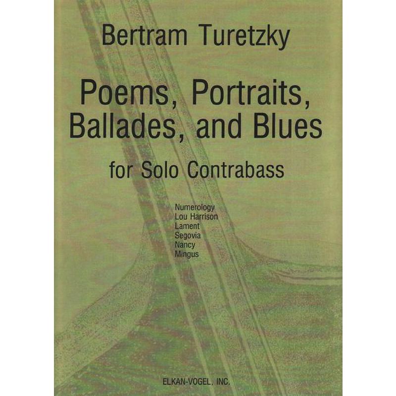 Titelbild für ELKAN 464-00052 - POEMS PORTRAITS BALLADS AND BLUES