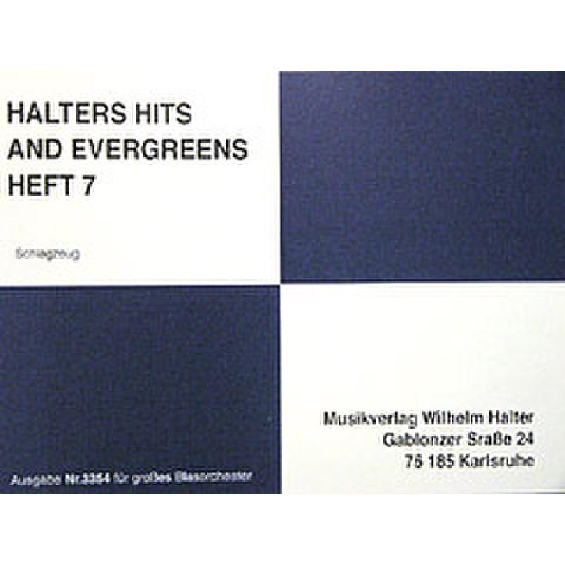 Titelbild für HAL 3354-SCHLAGZ - HALTERS HITS + EVERGREENS 7