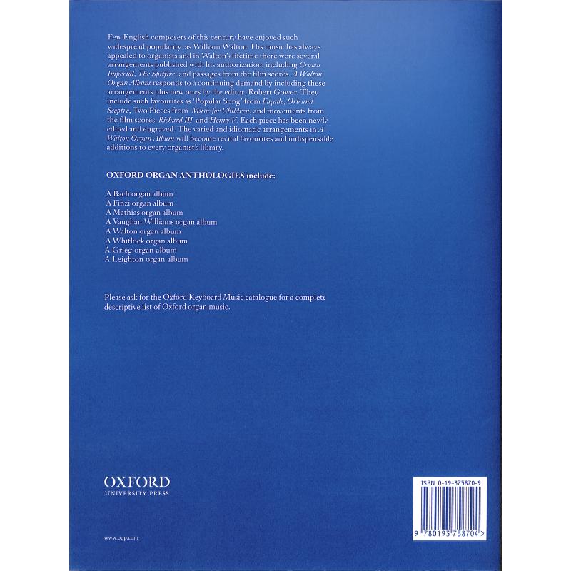 Notenbild für ISBN 0-19-375870-9 - ORGAN ALBUM