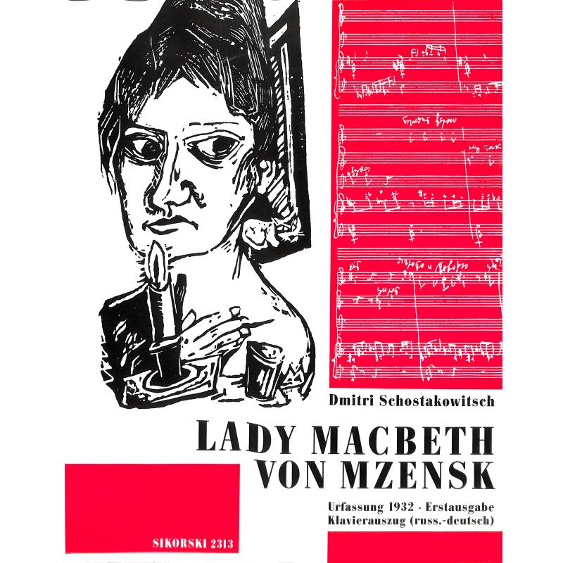 Titelbild für SIK 2313 - LADY MACBETH VON MZENSK OP 29 (OPER)