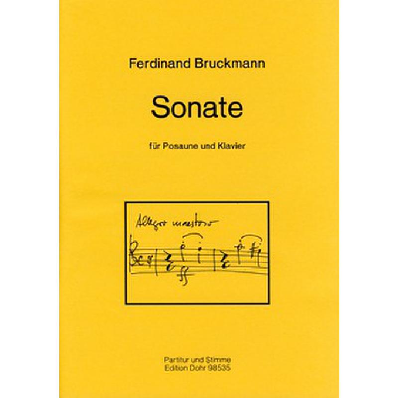 Titelbild für DOHR 98535 - SONATE (1957)