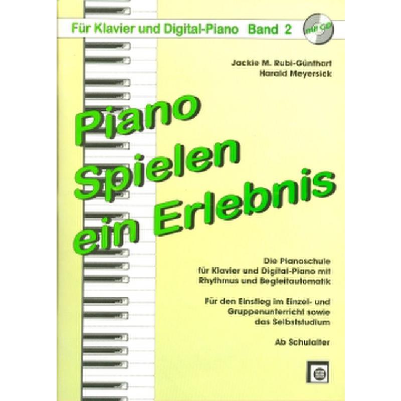 Titelbild für EMZ 2107817 - PIANO SPIELEN EIN ERLEBNIS 2
