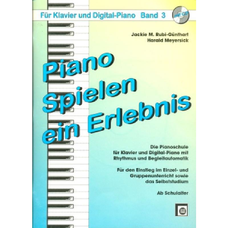 Titelbild für EMZ 2107818 - PIANO SPIELEN EIN ERLEBNIS 3