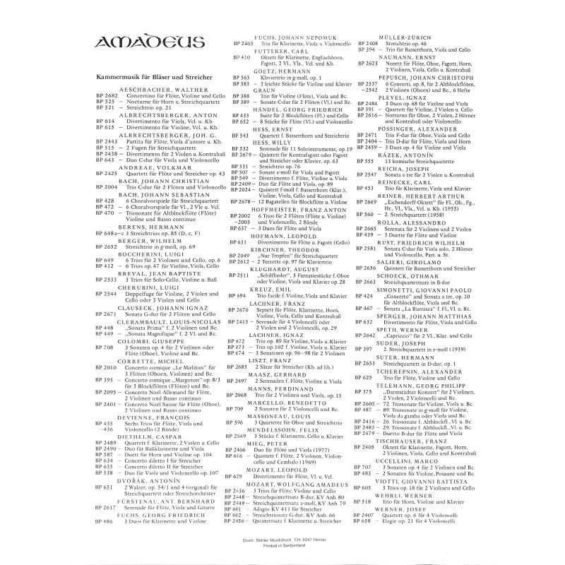 Notenbild für BP 2284 - TRIOSONATE 4 D-MOLL