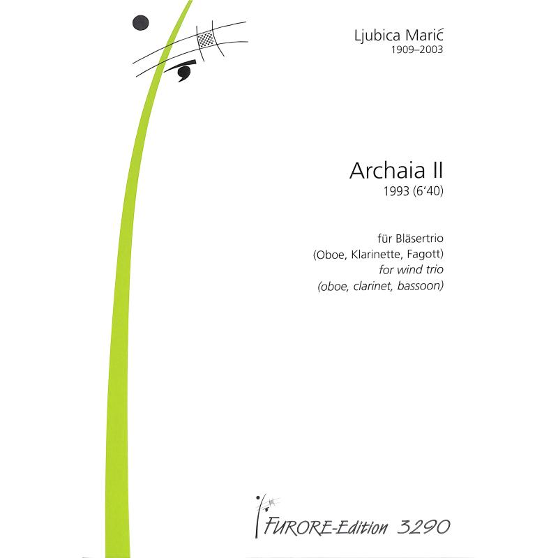 Titelbild für FUE 3290 - ARCHAIA 2 (1993)