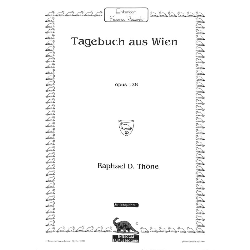 Titelbild für ESR 10206 - TAGEBUCH AUS WIEN OP 128
