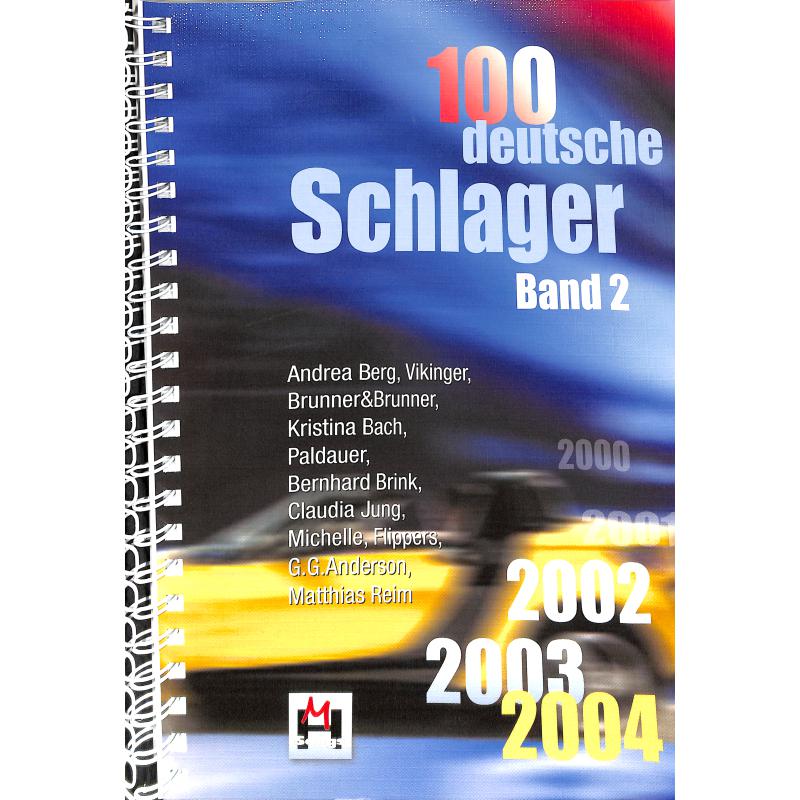 Titelbild für MVH 1000344 - 100 DEUTSCHE SCHLAGER 2