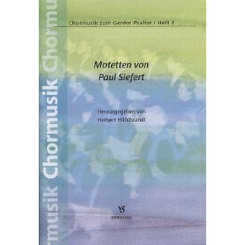 Titelbild für VS 6385 - MOTETTEN