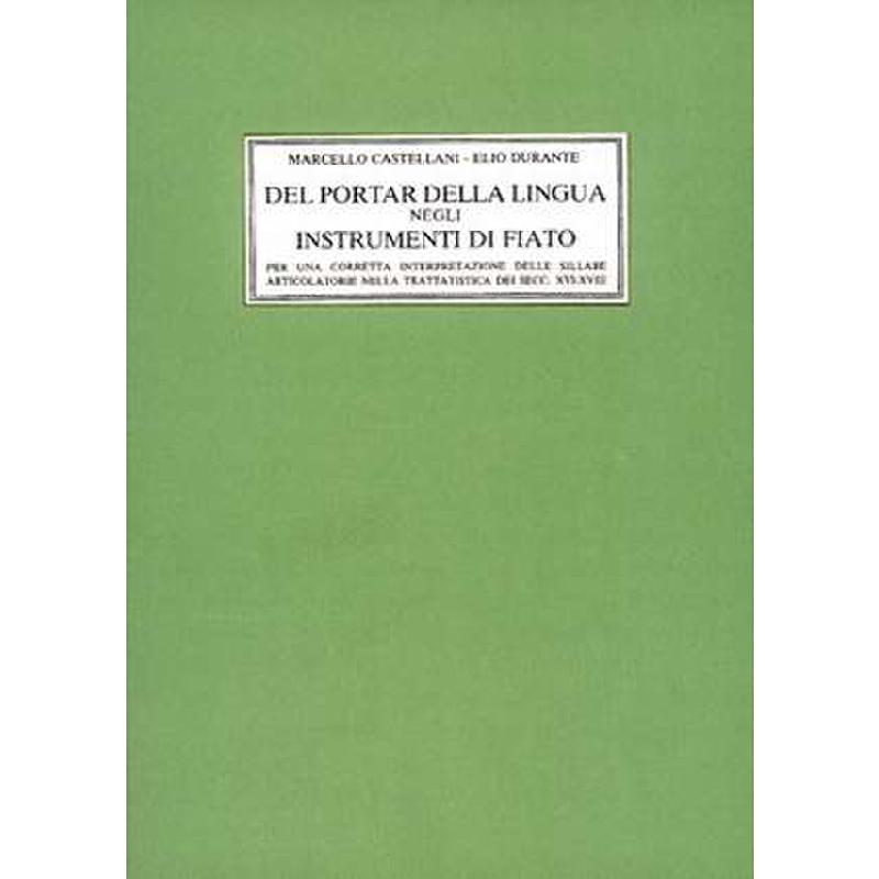 Titelbild für SPES -CS002 - DEL PORTAR DELLA LINGUA NEGLI