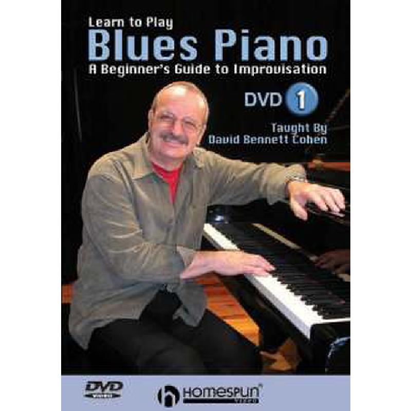 Titelbild für HL 641760 - LEARN TO PLAY BLUES PIANO 1