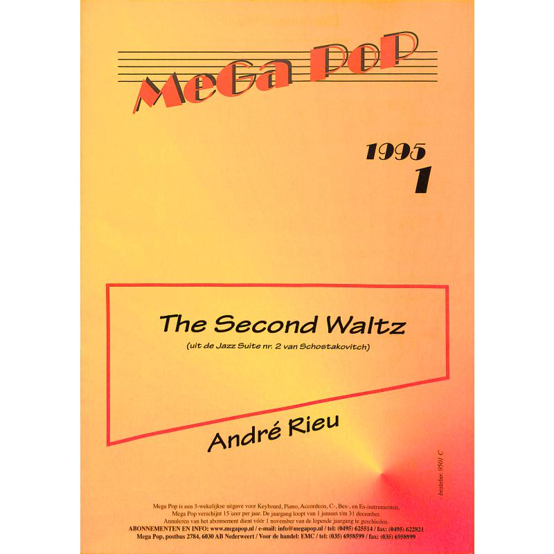 Titelbild für MDFK 9501C - Second Waltz (Walzer 2) aus Suite 2 für Jazz Orchester
