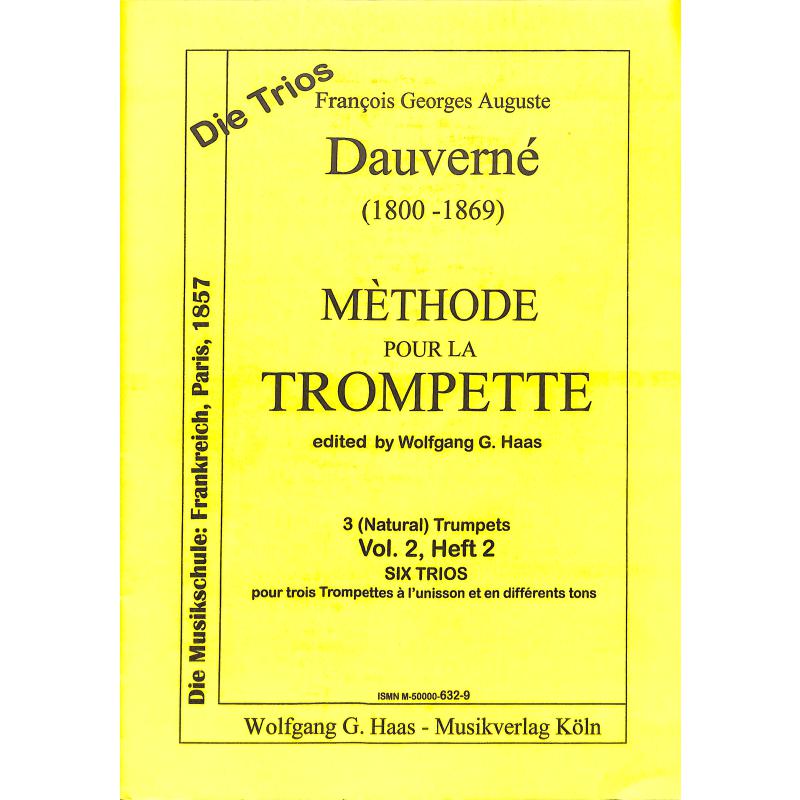 Titelbild für HAAS 632-9 - METHODE POUR LA TROMPETTE 2/2