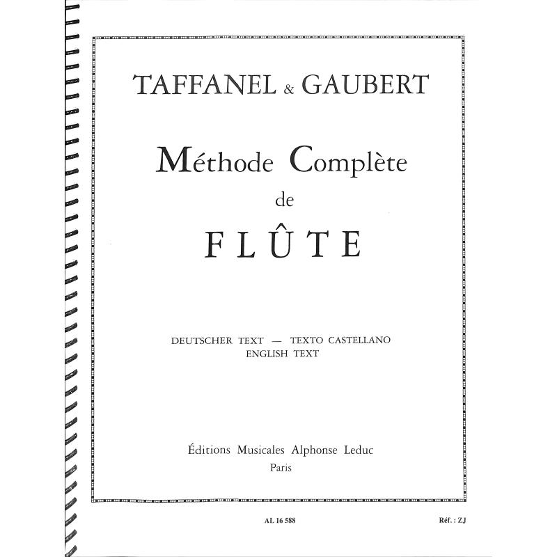 Titelbild für AL 16588 - METHODE COMPLETE DE FLUTE 1 + 2