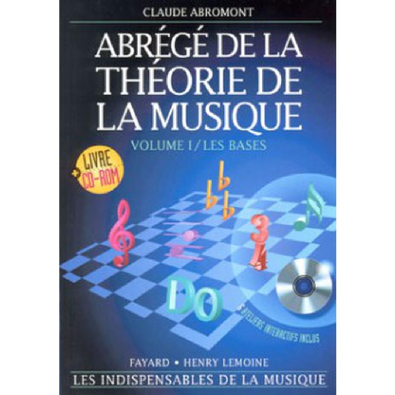 Titelbild für LEMOINE 61304 - ABREGE DE LA THEORIE DE LA MUSIQUE 1
