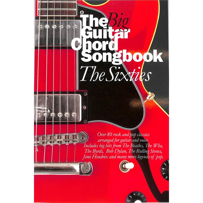 Titelbild für MSAM 970354 - BIG GUITAR CHORD SONGBOOK - THE SIXTIES