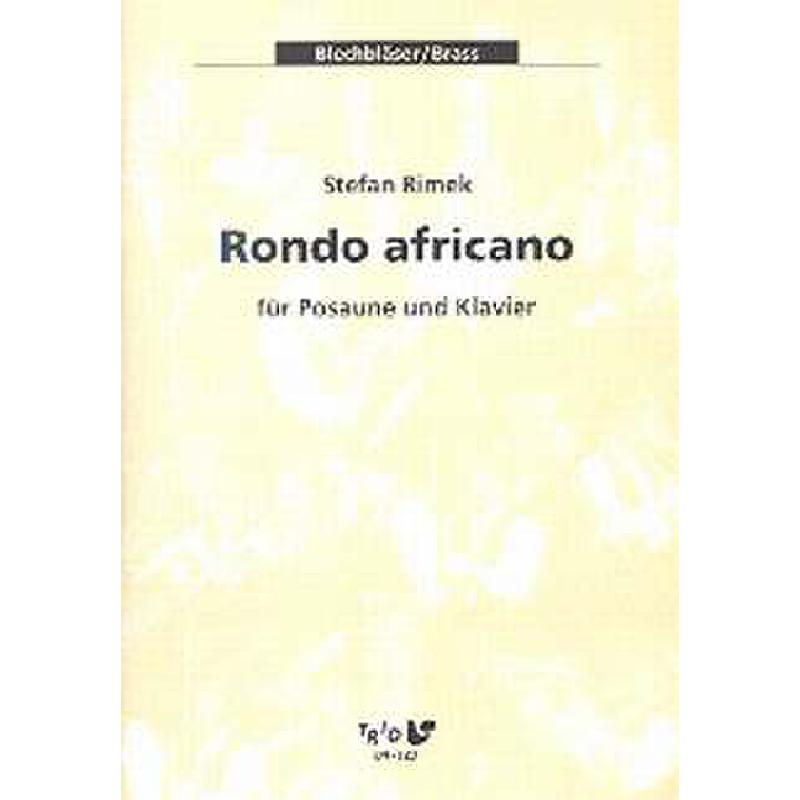 Titelbild für TRIO -BK123 - RONDO AFRICANO