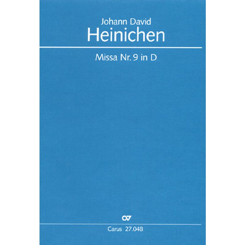Titelbild für CARUS 27048-00 - MISSA 9 D-DUR