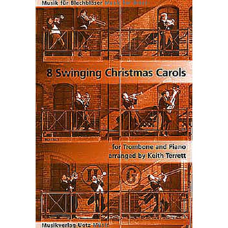 Titelbild für Uetz 1343 - 8 SWINGING CHRISTMAS CAROLS