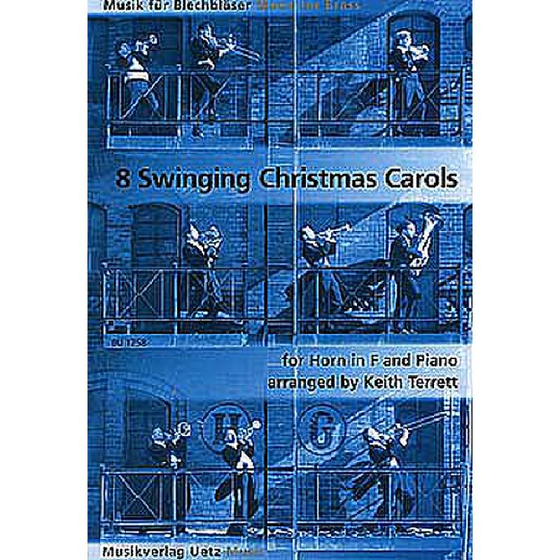 Titelbild für Uetz 1258 - 8 SWINGING CHRISTMAS CAROLS