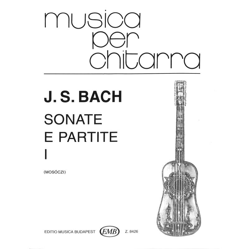 Titelbild für EMB 8426 - SONATE E PARTITE 1  BWV 1001-1003