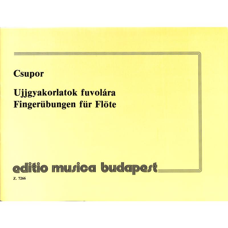 Titelbild für EMB 7266 - FINGERUEBUNGEN FUER FLOETE